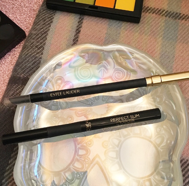 Estee Lauder Double Wear Eyeliner Pencil & L'Oreal Perfect Slim Liquid Liner